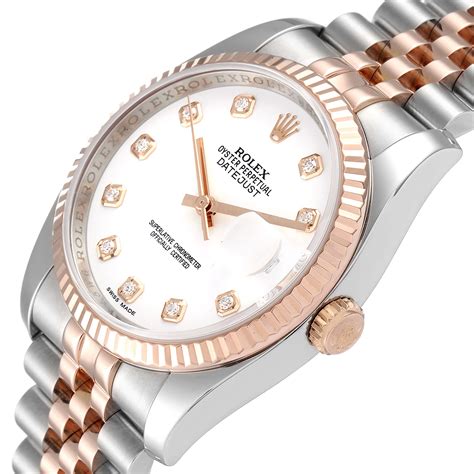 rose gold with diamonds rolex price|Rolex datejust 36 rose gold.